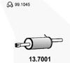Фото Задняя часть глушителя RENAULT Logan 1,4/1,6 09/04-> Asso 137001 Asso
