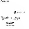 Фото Труба выхлопного газа HYUNDAI Getz (TB) 1.3 02-04 Asso 164005 Asso