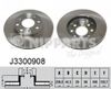 Фото Диск тормозной R13 8 кл. Nipparts J3300908 Nipparts