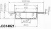 Фото Диск тормозной задний для Honda Nipparts J3314021 Nipparts