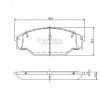 Фото колодки дисковые передние! Toyota Hiace 2.0-2.7/2.4TD 4WD 95> Nipparts J3602047 Nipparts