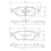Фото Колодки тормозные дисковые задние Nipparts J3619000 Nipparts J3619000 Nipparts