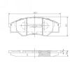 Фото Колодки тормозные перед. TOYOTA Hilux 05-> Nipparts N3602137 Nipparts