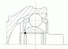 Фото ШРУС комплект (пыльник смазка хомут) Gkn-Loebro 301955 Gkn-Loebro