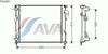 Фото Радиатор системы охлаждения OPEL: VIVARO Combi (J7) 1.9 DI/1.9 DTI 01 - , VIVARO фургон (F7) 1.9 DI/ Ava RTA2303 Ava