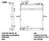 Фото Радиатор ISUZU ELF 4HF1, 4HG1 (620*588*36) Zevs 13049 Zevs