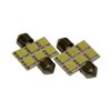 Фото Лампа светодиодная C5W 12V 6SMD 31мм открытая бел  Ledo C5W6SMD31W Ledo