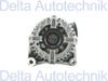 Фото Генератор 14V 120 A (со шкивом) B+ 61E 15 Delta L41810 Delta