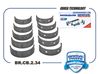 Фото Вкладыши коренные +0.25 Hyundai Sonata, Kia Sportage Brave BRCB234 Brave
