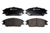 Фото Колодка тормозная передняя (кт.4шт), Low Metallic LIFAN: MYWAY KIA: MAGENTIS (GD, MS) SOUL I (AM) SP Cworks C11CR0033 Cworks