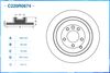 Фото Диск тормозной зад. LAND ROVER RANGE ROVER SPORT I (L320) 07/09-, LAND ROVER RANGE ROVER SPORT I (L3 Cworks C220R0674 Cworks