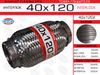 Фото Гофра глушителя 40*120, Interlock (т�рехслойная усиленная) EuroEx 40x120il EuroEx 40X120IL EuroEx