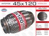 Фото Гофра глушителя 45*120, Interlock (трехслойная усиленная) EuroEx 45x120il EuroEx 45X120IL EuroEx