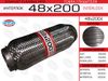 Фото Гофра глушителя 48*200, Interlock (трехслойная усиленн�ая) EuroEx EuroEx 48X200IL EuroEx