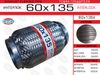 Фото Гофра глушителя 60*135, Interlock (трехслойная усиленная) EuroEx 60x135il EuroEx 60X135IL EuroEx