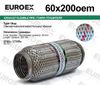 Фото Гофра глушителя 60x200 OEM Series AISI321 EuroEx 60X200OEM EuroEx