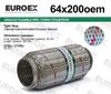 Фото Гофра глушителя 64x200 OEM Series AISI321 EuroEx 64X200OEM EuroEx