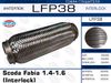 Фото гофра глушителя !\ Scoda Fabia 1.4-1.6 (Inter EuroEx LFP38 EuroEx