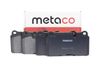 Фото Колодки тормозные передние VOLKSWAGEN Touareg 2002-2010/Touareg 2010- Metaco 3000072 Metaco