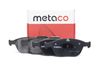 Фото Колодки тормозные передние к-кт Ford Focus I (1998-2005), Ford Transit/Tourneo Connect (2002-2013) Metaco 3000140 Metaco