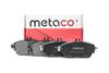Фото Колодки тормозные передние  MERCEDES BENZ W205 2013 Metaco 3000238 Metaco