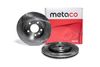 Фото Диск тормозной задний VOLKSWAGEN Transporter T5 2003-2015/VOLKSWAGEN Transporter T6 2015- Metaco 3060027 Metaco