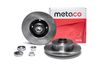 Фото Диск тормозной задний Renault Clio III (2005-2012), Renault Megane II (2003-2009) Metaco 3060068 Metaco