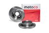 Фото Диск тормозной задний, HONDA ACCORD VIII (2003>) Metaco 3060076 Metaco