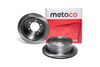 Фото Диск тормозной задний Toyota Land Cruiser (80) (1990-1998) Metaco 3060153 Metaco
