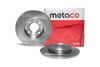 Фото диск тормозной пер Metaco 3100002 Metaco