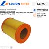 Фото Фильтр воздушный ГАЗ 406, 560 дв. (Штайер) н/о Легион" низкий" Legion GL75 Legion