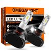 Фото Лампа светодиодная  HB4-12V (9006) 2500LM, 6000K, 17Вт, COB белая, Ultra 1шт OmegaLight OLLEDHB4UL OmegaLight