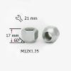 Фото Гайка M12X1,25 17мм Конус,открытая, кл21мм Цинк SDS Exclusive FPA00002ZX SDS Exclusive