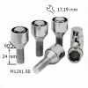 Фото Комп.секреток болтов M12X1,50X24 Конус, вращ. 2 кл 17;19 Хром SDS Exclusive FPU11010CHX SDS Exclusive