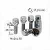 Фото Комп.секреток болтов M12X1,50X28 Конус, 5 луч, 2 кл 17;19 Хром SDS Exclusive FPU11011CHX SDS Exclusive