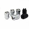Фото Комп.секреток гаек M12X1,5 33мм Конуc, закр, кл19-21мм Хром SDS Exclusive FPU22010CHX SDS Exclusive