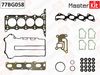 Фото ВЕРХНИЙ КОМПЛЕКТ ПРОКЛАДОК ГБЦ OPEL ASTRA GH CORS MasterKit 77BG058 MasterKit