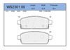 Фото Колодки тормозные дисковые Jeenice Jeenice WS230100 Jeenice