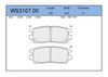 Фото Колодки тормозные дисковые задние MITSUBISHI PAJERO/SIGMA 1991- Jeenice WS310700 Jeenice