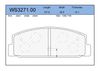 Фото Колодки тормозные дисковые JEENICE WS327100зад | Jeenice WS327100 Jeenice