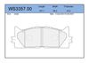 Фото Колодки тормозные TOYOTA дисковые передние  JEENICE WS335700 Jeenice WS335700 Jeenice