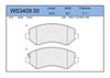 Фото Тормозные колодки передние JEEP GRAND CHEROKEE 99-04 Jeenice WS340900 Jeenice