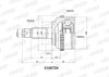 Фото ШРУС внешний 26/23 ABS 50 Inko 310072A Inko