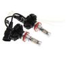Фото Лампа светодиодная 12/24V H11 PGJ19-2 6200K 6 светодиодов блистер (2шт.) MEGAPOWER Megapower M58727 Megapower