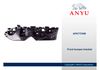 Фото Кронштейн бампера переднего Правый ANYU AFK773359 ANYU