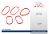 Фото Комплект уплотнителей впускного модуля ANYU AFK777909 ANYU