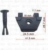 Фото Клипса крепления подкрылка переднего Toyota Camry 14--, Lexus GS 12-- Avers 5387930050 Avers