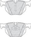 Фото Колодки задние BMW X5 E70 FERODO FDB4067 Ferodo FDB4067 Ferodo