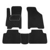 Фото Коврики в салон ворсовые для Chevrolet Lacetti (04-13) (с кантом) Rezkon 2012025100 Rezkon
