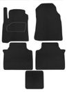 Фото Коврики в салон ворсовые для Toyota Land Cruiser 200 (07-15) (с кантом) Rezkon 2034025100 Rezkon